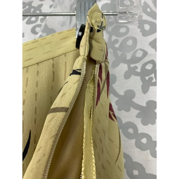 Evan-Picone Womens Size 14 Silk Two-Piece Floral Blouse & Skirt Set Vintage 100% - Picture 8 of 9